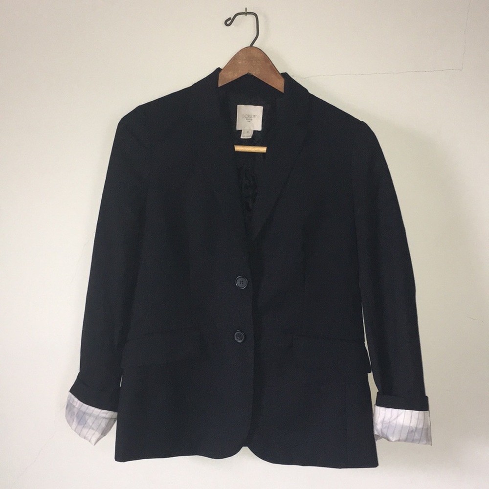 J Crew Black Blazer
